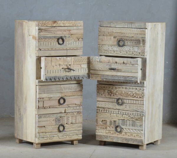 Wooden 4 Drawer Chest - Image 3